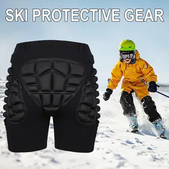 S-3XL Sport Schi, Snowboard, Skate Protecție Schi Protector de Protecție Patinaj Hip Căptușit pantaloni Scurți Protector Cot Genunchi Acoperi