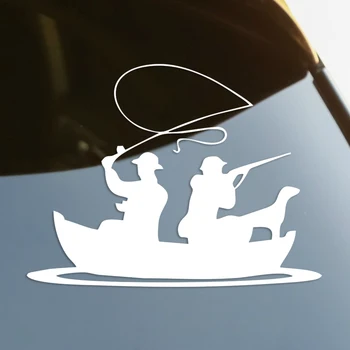 S61163# Vânătoare și Pescuit Die-Cut Vinil Decal Autocolant Auto Impermeabila Auto Decoruri pe caroserie Bara Spate Geam Laptop Alege