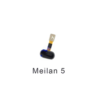 Senzor de amprentă digitală Touch Piese de schimb Pentru Meizu Meilan 5 5S Cablu Flex Buton Home