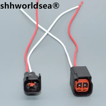 shhworldsea 2 Pin 1.5 Seires Mașina de Centru Corn Sârmă Fasciculului de Automobile Soclu Conector rezistent la apa Pentru Ford Mondeo