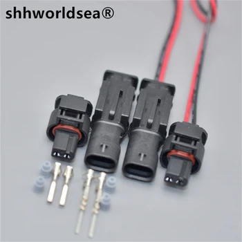 shhworldsea Auto 2pin plug 872-857-561 automată a fasciculului de cabluri electrice al 8J0 973 202 8J0973202 cu pin