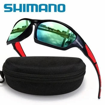 Shimano de Pescuit ochelari de Soare pentru Barbati Ochelari de Biciclete Biciclete de Soare Cameleon în aer liber, Ciclism Ochelari de Pescuit HD Glasse