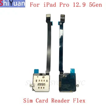 SIM Card Reader Titularul Conector Flex Cablu Panglică Pentru iPad Pro 12.9 2021 5Gen Sim Card Reader Flex Înlocuirea Pieselor de schimb