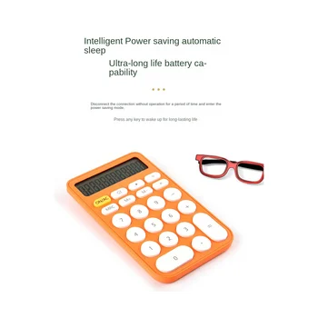 Simplu Calculator Portabil Student Asistent De Învățare Calculator Portabil Mini Calculator Roz