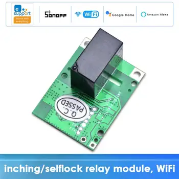 SONOFF RE5V1C DC5V Wifi Tarasc/selflock Relay Module Smart Home DIY Smart Switch Lucra Cu Ewelink Alexa Google Asistent Acasă