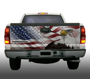 Steagul American diamant placa de vultur pleșuv la cap murală hayon folie de vinil grafic decal
