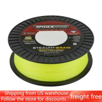 Stealth® Superline Bunuri, pentru Pescuit Accesorii Hi-Vis Yellow 100lb | 45.3 kg de Pescuit Linie de transport de Marfă Gratuit