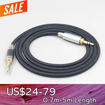 Super Moale Căști Nailon OFC Cablu Pentru Audio-Technica ATH-pro500mk2 PRO700MK2 PRO5V M50 M50RD LN007534