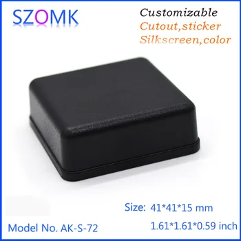 SZOMK cutia de distribuție cutie de plastic electronice (4buc) 36*36*15 mm electronice carcase pentru pcb proiect mic cutie