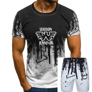 T Shirt On-Line Magazin De Stil Waylon Jennings Ablished Oameni Design O-Gât Scurt-Maneca T Shirt