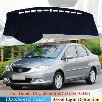 Tabloul de bord Capacul de Protecție Pad pentru Honda City 2003~2007 Accesorii Auto de Bord Parasolar Covor GD8 GD9 2004 2005 2006