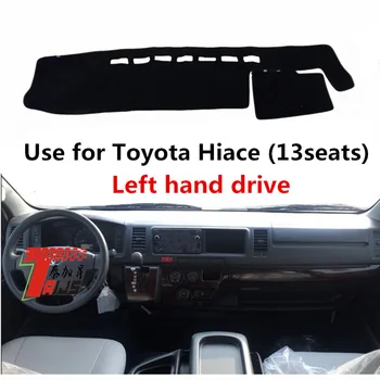 TAIJS fabrica de înaltă calitate piele de Căprioară de bord acoperire pentru Toyota Hiace (13seats) volan pe Stânga fierbinte de vânzare
