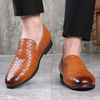Talpă groasă Înălțime Creșterea Pantofi de Piele Barbati de Afaceri Stil Britanic Uzura Formale Bărbați Înălțimea Creșterea Mire Pantofi de Nunta