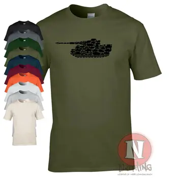 Tiger tank t-shirt armatei germane WW2 design exclusiv vehicule militare Panzer 6