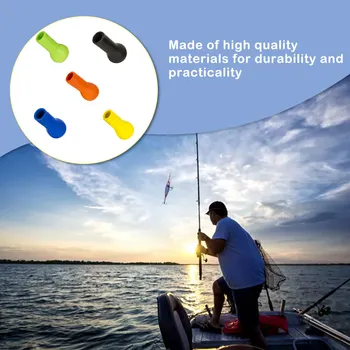 Tijă De Pescuit Titularul Colorate Găleți Moale Capace Rack Aborda Accesorii Albastru