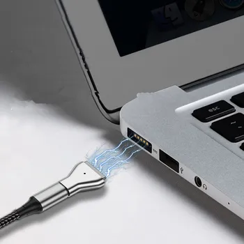 Tip C Magnetic USB PD Adaptor Magsafe 2 Pentru MacBook Air/Pro Plug Convertor USB-C de sex Feminin Repede Adaptor de Încărcare