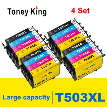 Toney Regele 20x T503 503XL Compatibil Cartuș de Cerneală de Lucru Pentru Epson XP-5200 XP-5205 WF-2960FTNF WF-2965DWF Inkjet Printer