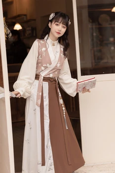 Tradițională Chineză antică Hanfu Noua Moda pentru Femei Moderne Hanfu Dinastiei Tang Haine pentru Femei Set