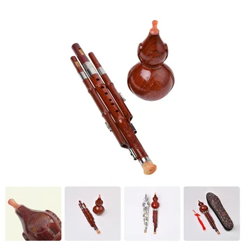 Tărtăcuță Mătase Adult Cadouri Hulusi pentru Incepatori Stil Chinezesc Instument Plat Etnice Instrument de Vânt Abs Bachelita Copil