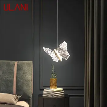 ULANI Nordic Fluture Candelabru Lămpi Corpuri Contemporane Lumini Pandantiv Acasă cu LED-uri pentru Dormitor