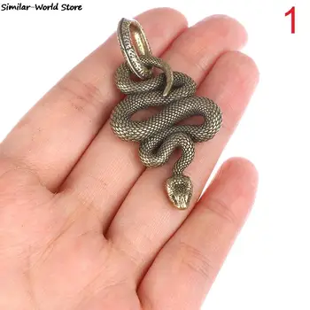 Unealta Edc Alama Șarpe Cheie Inel De Metal Chaveiros Cobra Formă De Șarpe Manual Cheie De Lanț Instrument De Moda Lethermann Animal Cheie Inel