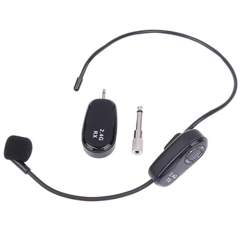 Universal 2.4 G Wireless Headset Albine Predare Amplificator De Sunet Ureche Agățat Cască Microfon Microfon Durabil