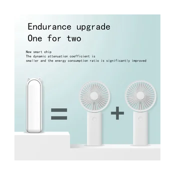 Ventilator Portabil Mini Țineți De Mână, Ventilator,Ananas Galben