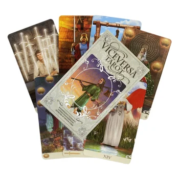 Viceversa Cărți De Tarot Divinație Punte Engleză Ediție Oracle Bord Joc De Masă Joc De Petrecere