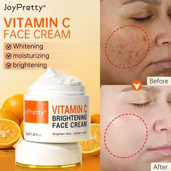 Vitamina C pentru Crema de Fata Pigmenți Pete Intunecate Îndepărtarea de Albire Faciale Crema de Iluminat Produse de Îngrijire a Pielii de Frumusete de Sănătate