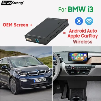 Wireless CarPlay i3 pentru BMW I3 Android Auto AI Caseta Audio Video Mirrorlink NBT Sistem WIFI 5GHZ Bluetooth