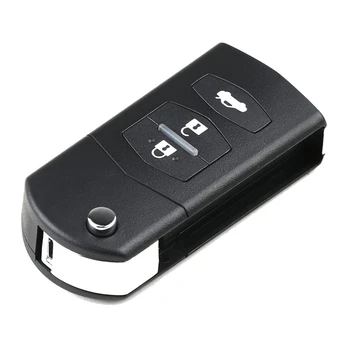 Xhorse XKMA00EN Universal Firul Remote Key Fob Flip 3 Buton de Înlocuire Accesorii Pentru Mazda Stil Pentru VVDI Instrument-Cheie