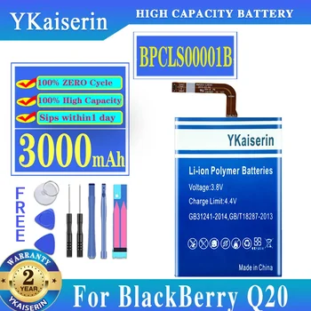 YKaiserin 3000mAh BPCLS00001B Baterie pentru BlackBerry Q20 Classic SQC100-1 SQC100-3 Baterii + Instrumente Gratuite