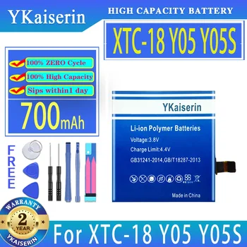 YKaiserin Baterie de 700mAh Pentru XTC-18 Y05 Y05S Digital Batteria
