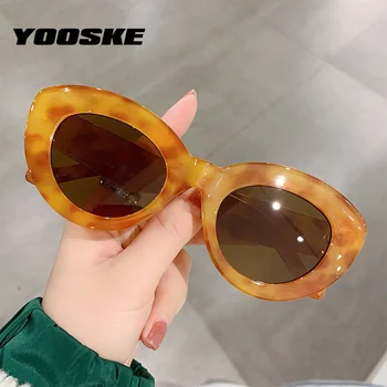 YOOSKE 2022 Noi Ochi de Pisica ochelari de Soare pentru Femei Brand Designer de Epocă Ochelari de Soare Cateye Gradient de Ochelari pentru Femei UV400 Ochelari de protecție