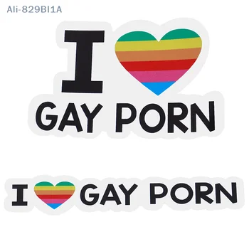 Îmi Place Gay Porno Sex LGBT Lesbiene Amuzante Bara de protecție Auto Vinil Autocolant Autocolante Biciclete