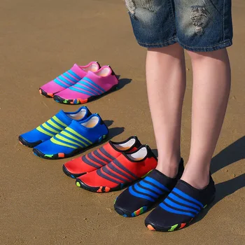 În Aer Liber, Familie Pantofi De Plaja De Înot Scufundări Cupluri Apa Pantofi Respirabil Cu Uscare Rapidă Pantofi Snorkeling Trecere Prin Vad