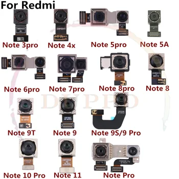 Înapoi Foto-video Principal Pentru Xiaomi Redmi Nota 11 10 9 9 9 T 8 7 6 5 Pro 4X 3Pro 4G Spate cu care se Confruntă Camera Mare Flex Cablu Piese de schimb